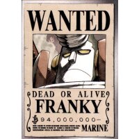 133 - Wanted Franky - One Piece Epic Journey 2023 Trading...