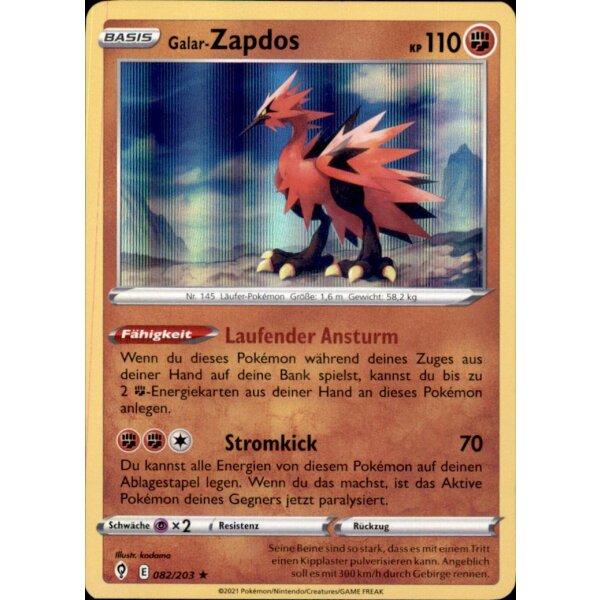 Zapdos-Galar [SV] – PokeGens