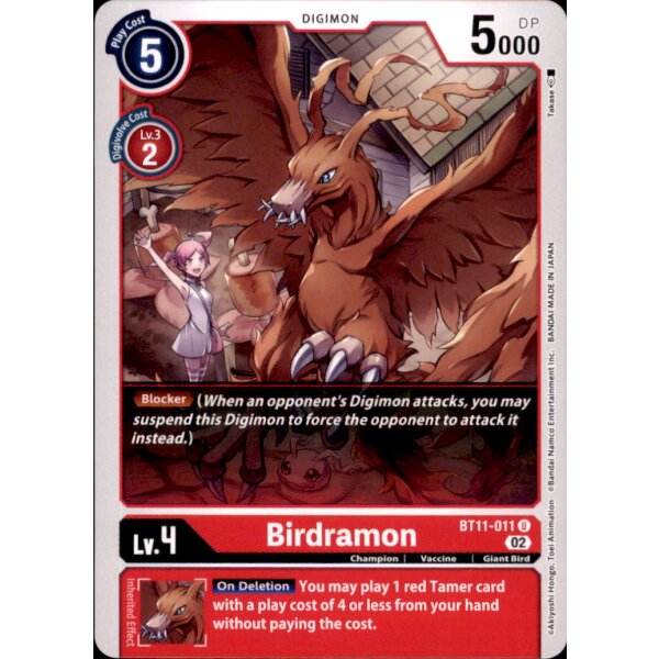 BT11-011 - Birdamon - Uncommon