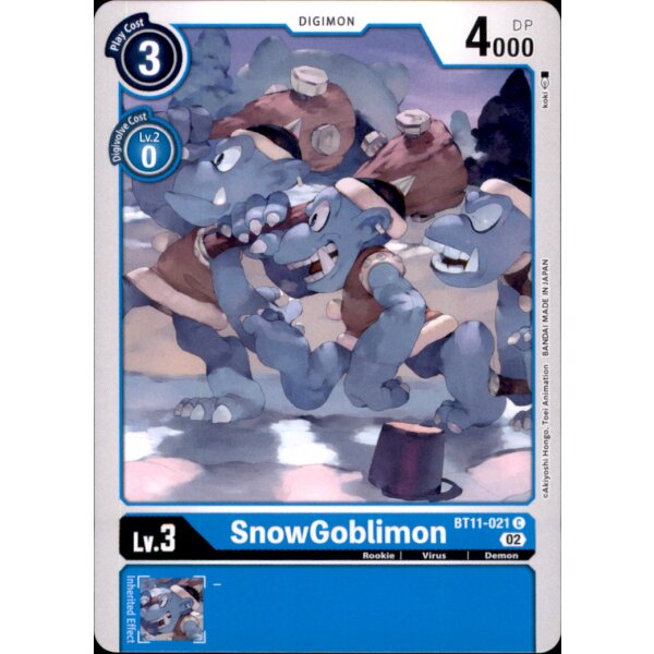 BT11-021 - SnowGoblimon - Common