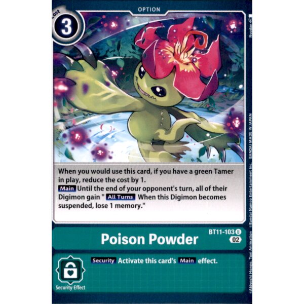 BT11-103 - Poison Powder - Uncommon