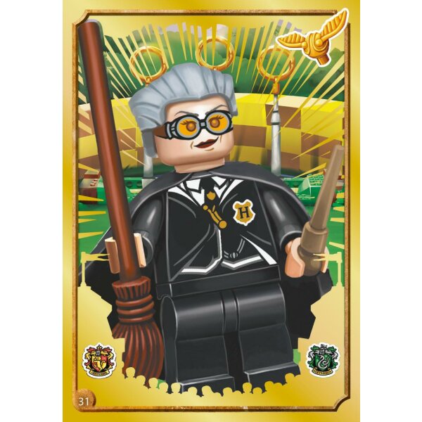 Gold Karte 31 - LEGO Harry Potter - Reise in die Zauberwelt