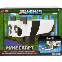 Minecraft Mob Head Mini Panda Playset