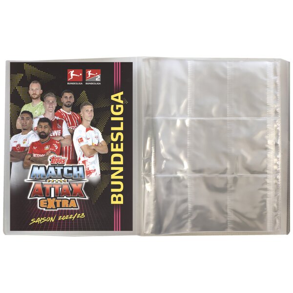 Topps Match Attax EXTRA 2022/23 - 1 Leere Sammelmappe