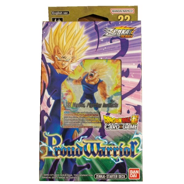 Dragon Ball - Proud Warrior - 1 Zenkai-Starter Deck - Englisch