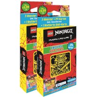 LEGO Ninjago 8 Trading Cards - Alle 2 Gold-Blister