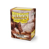 Dragon Shield Classic Sleeves - Brown (100 Sleeves)