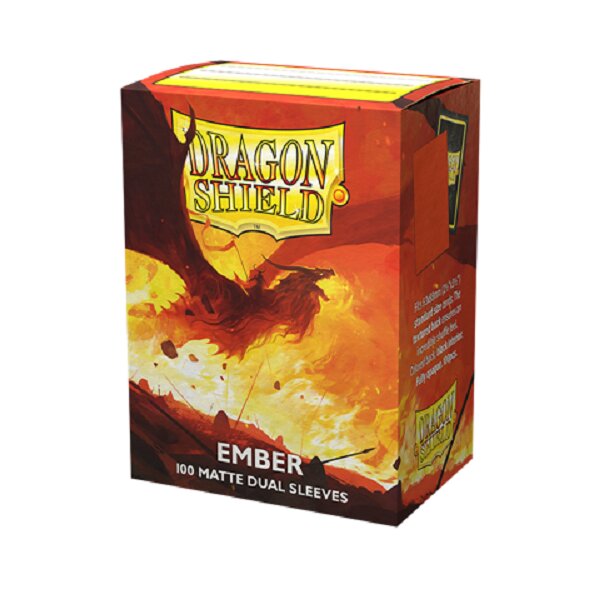 Dragon Shield Dual Matte Sleeves - Ember (100 Sleeves)