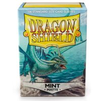 Dragon Shield Matte Sleeves - Mint (100 Sleeves)