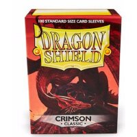 Dragon Shield Classic Sleeves - Crimson (100 Sleeves)