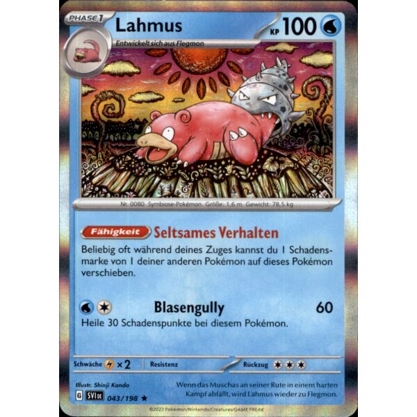 043/198 - Lahmus - Holo Rare - SV1 Karmesin & Purpur