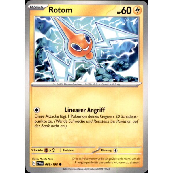 069/198 - Rotom - Common - SV1 Karmesin & Purpur