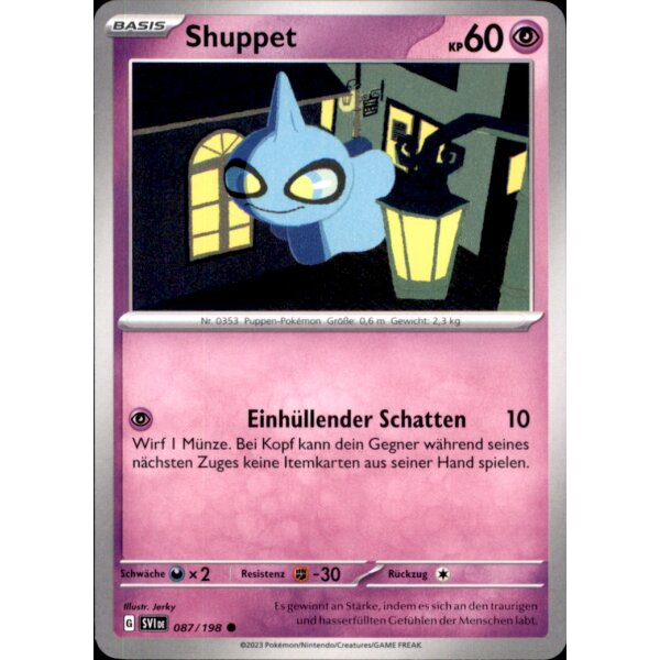 087/198 - Shuppet - Common - SV1 Karmesin & Purpur