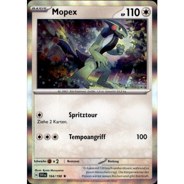 164/198 - Mopex - Holo Rare - SV1 Karmesin & Purpur