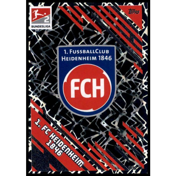 582 - 1. FC Heidenheim 1846 - Clubkarte - 2022/2023