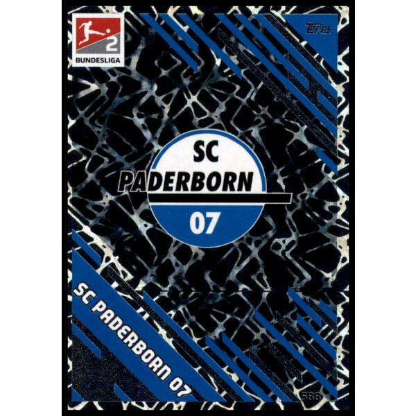 588 - SC Paderborn 07 - Clubkarte - 2022/2023