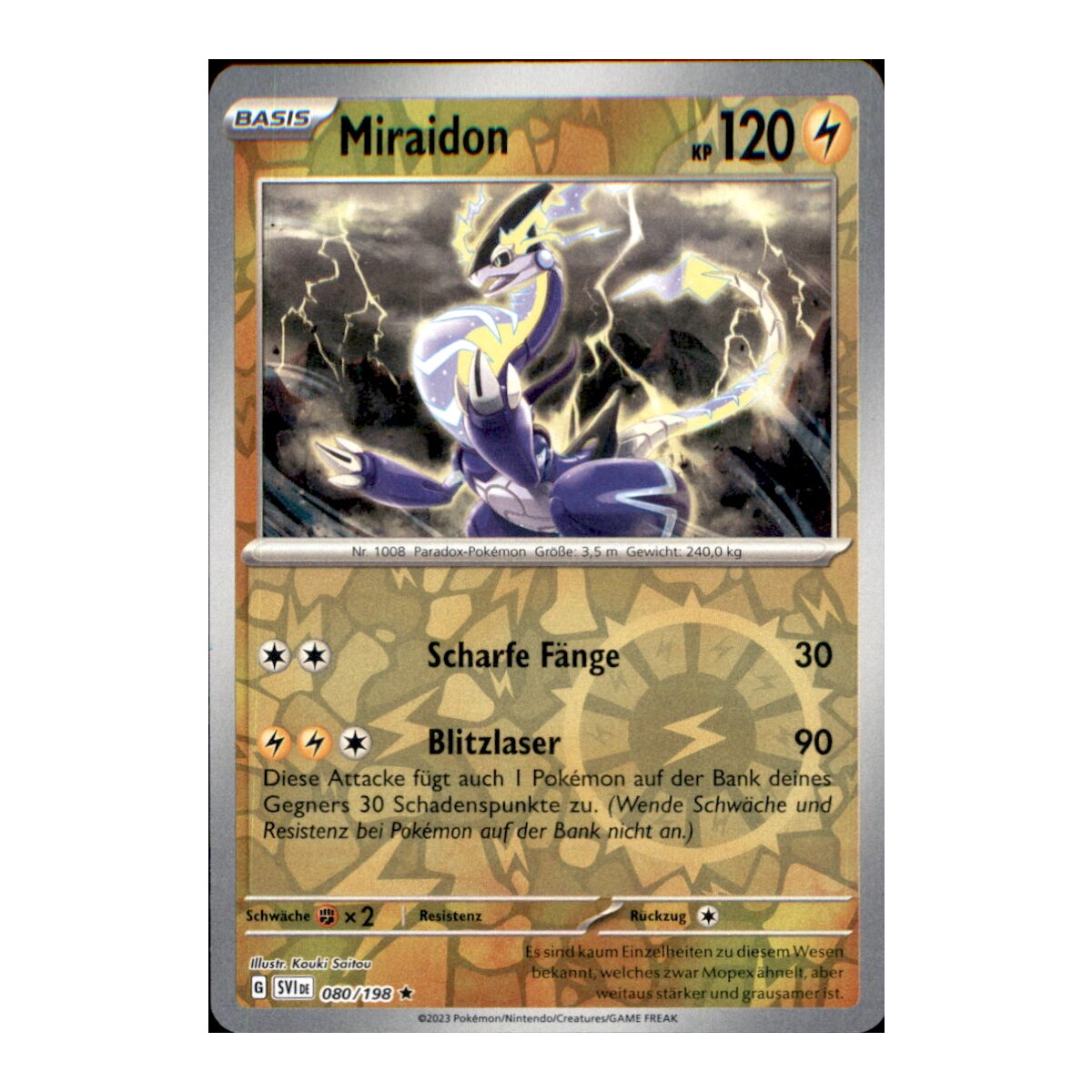 Miraidon - 080/198 (Reverse Foil)