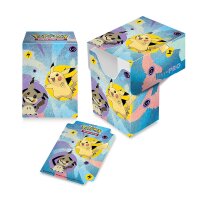 Pikachu & Mimikyu 4-Pocket Sammelalbum + Deck Box