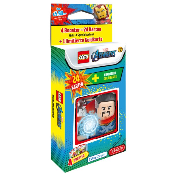 LEGO Avengers Serie 1 Trading Cards - 1 Blister (zufällige Auswahl)