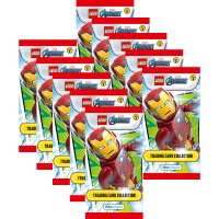 LEGO Avengers Serie 1 Trading Cards - 10 Booster