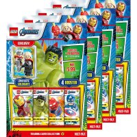 LEGO Avengers Serie 1 Trading Cards - Alle 4...