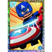 3 - Captain America - Helden Karte - Comic Karte - 2023