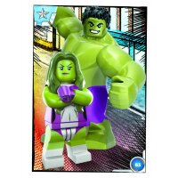 63 - Duo She-Hulk & Hulk - Helden Karte - 2023