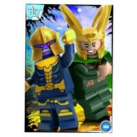 102 - Duo Thanos vs Loki - Schurken Karte - 2023