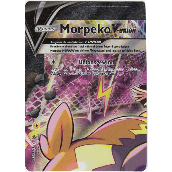 SWSH287 Morpeko - V-union - Promokarte  - Holofoil Rare