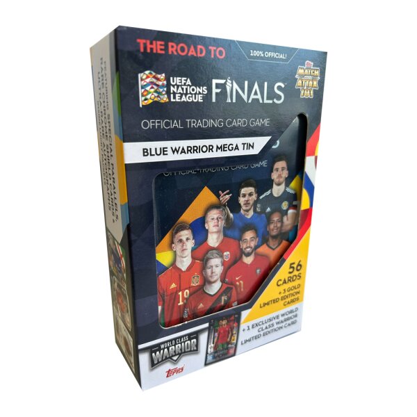 Topps - Road to 2022 UEFA Nations League - 1 Tin Box Blue