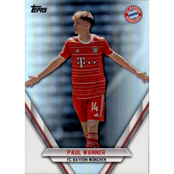 FCB-PW 147/199 - Paul Wanner - Parallel Foil - Bayern München Team Set 2022/2023