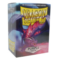 2x Dragon Shield Matte Sleeves - Purple  (2x 100 Sleeves)