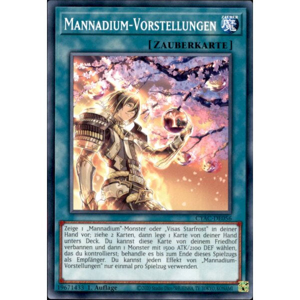 CYAC-DE056 - Mannadium-Vorstellungen - 1. Auflage