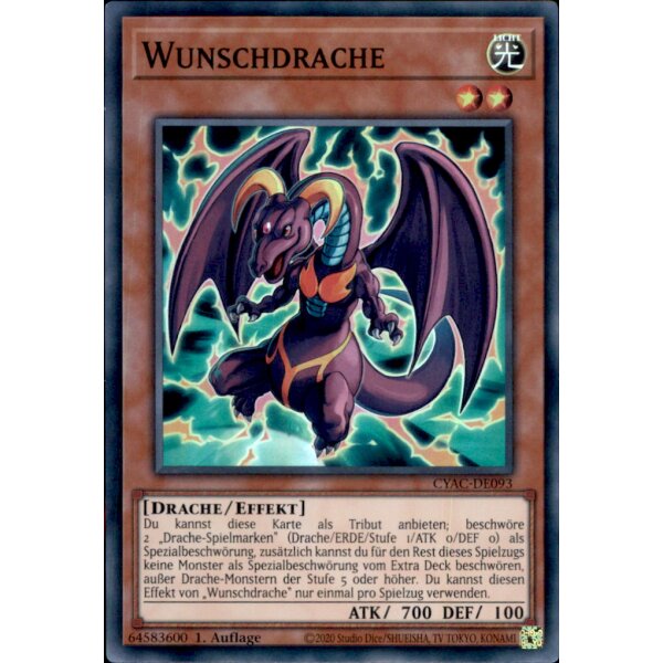 CYAC-DE093 - Wunschdrache - 1. Auflage