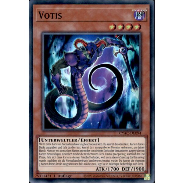 CYAC-DE094 - Votis - 1. Auflage