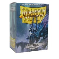 2x Dragon Shield Matte Sleeves - Petrol  (2x 100 Sleeves)