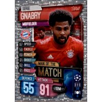 267  - Serge Gnabry - Man of the Match - 2019/2020 - UK...