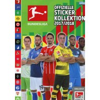 Topps -  Bundesliga 17/18  - Sammelsticker - GEBRAUCHT -...