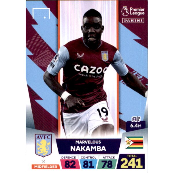 56 - Marvelous Nakamba - Team Mate - 2022/2023