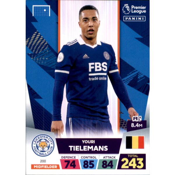 200 - Youri Tielemans - Team Mate - 2022/2023