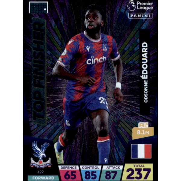 422 - Odsonne Edouard - Top Finisher  - 2022/2023