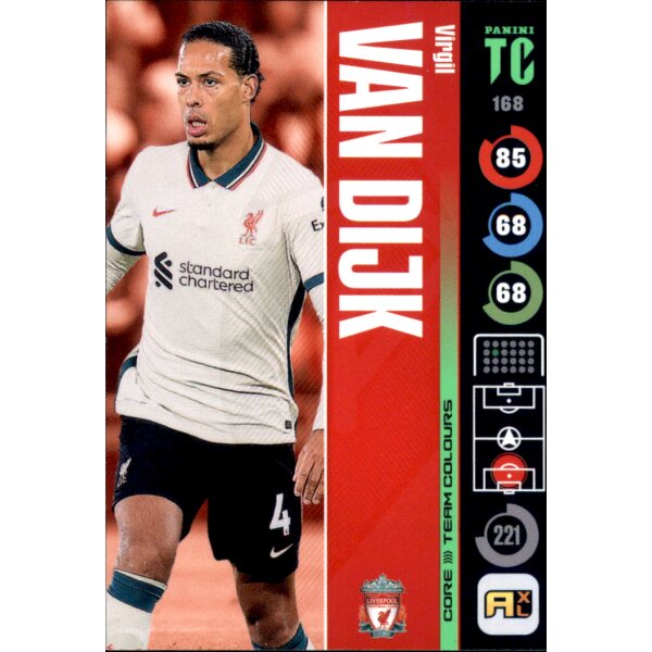 168 - Virgil van Dijk - Teams - Top Class - 2022