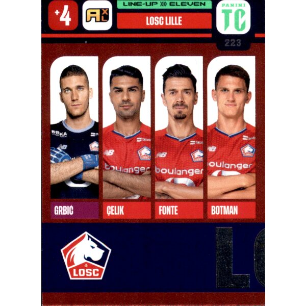 223 - LOSC Lille Metropole - Line-Up - Top Class - 2022