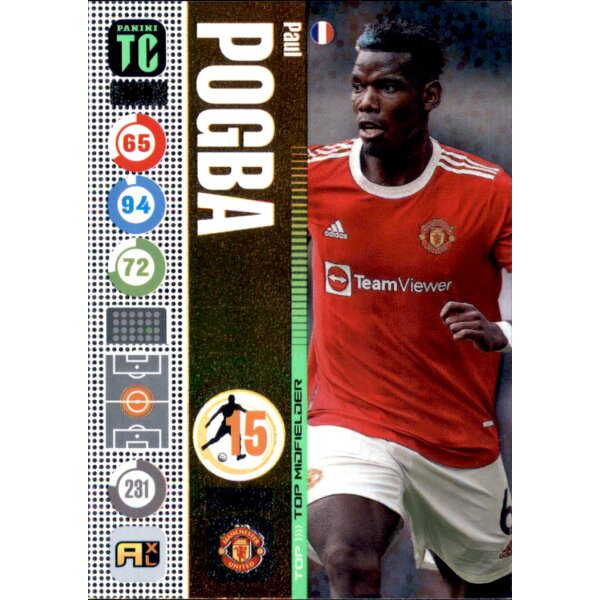 303 - Paul Pogba - Top Midfielders - Top Class - 2022