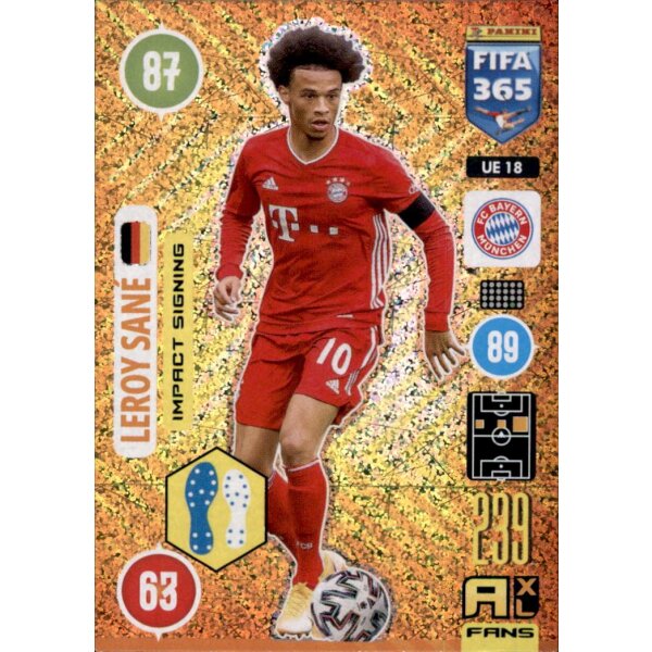 UE18 - Leroy Sane - Impact Signing  - Update - 2021