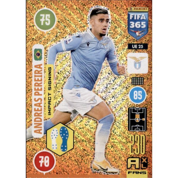 UE25 - Andreas Pereira - Impact Signing  - Update - 2021