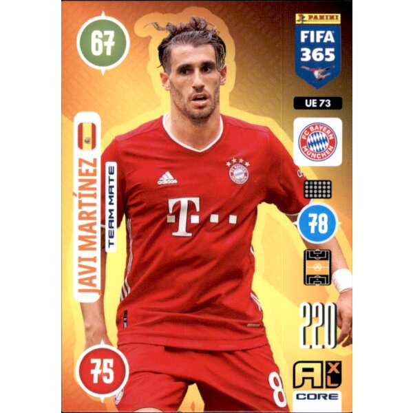 UE73 - Javi Martinez - Team Mate - Update - 2021