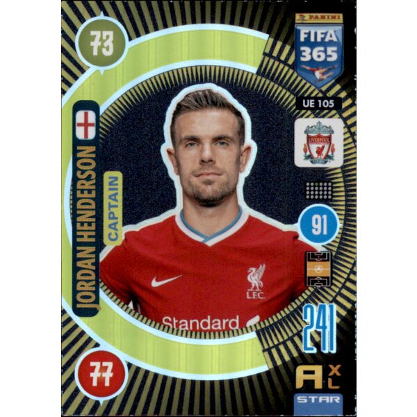 UE105 - Jordan Henderson - Captain / Magician - Update - 2021