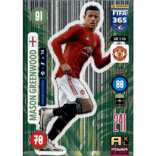 UE110 - Mason Greenwood - Captain / Magician - Update - 2021