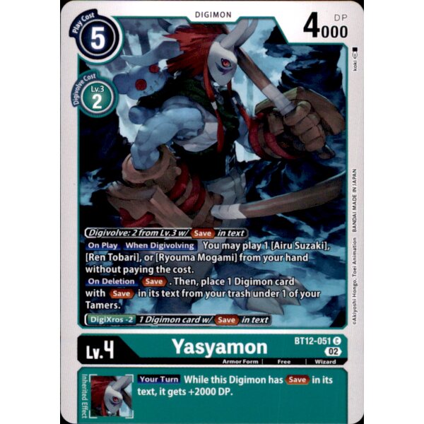 BT12-051 - Yasyamon  - Common